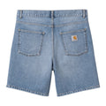 Pantalones cortos Carhartt WIP Newel Short Blue Light Used Wash