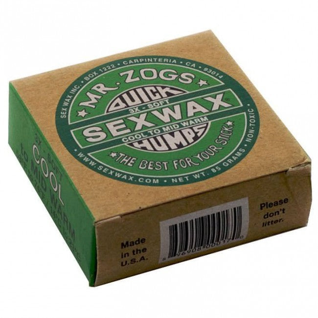 Caja de Parafina Sex Wax Soft Cool Verde