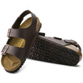 Chanclas Birkenstock Milano Birko-Flor en marrón oscuro