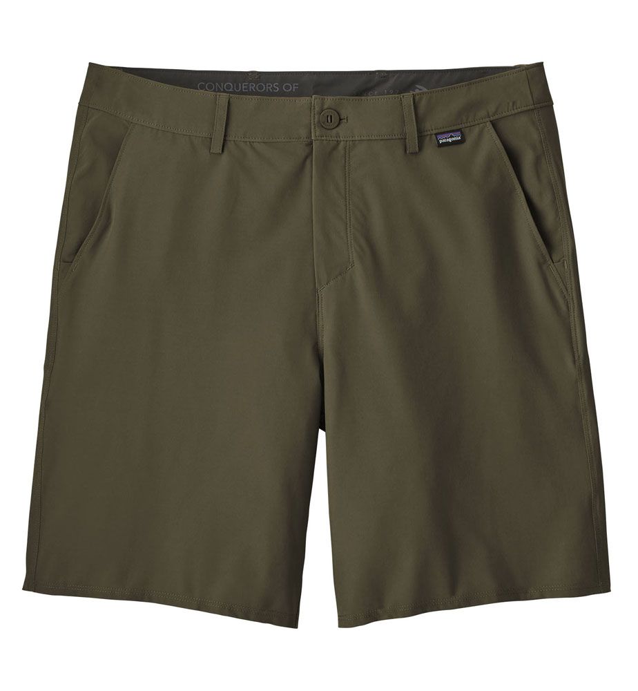 Pantalón Corto Patagonia Hydropeak Hybrid Walkshorts Basin Green