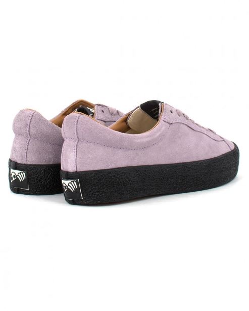 Zapatillas de skate Last Resort AB VM002 Suede Lo Klein Lilac Black lateral