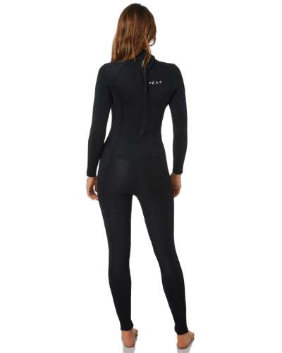 Traje de surf de neopreno para mujer Peak WMS Energy 4/3 Back Zip Black