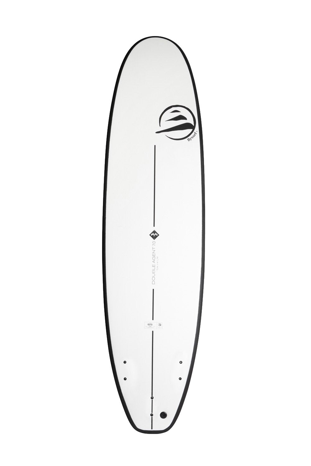 Tabla de surf Softboard Flysurf Double Agent 7'0"