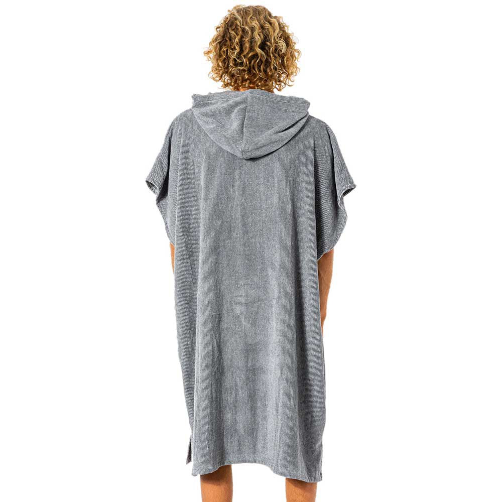 Poncho Rip Curl Logo Hooded Towel Grey