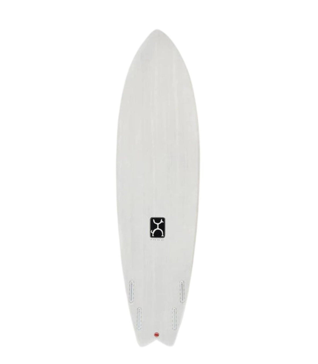 Firewire Seaside & Beyond White Thunderbolt Red Futures By Rob Machado posterior