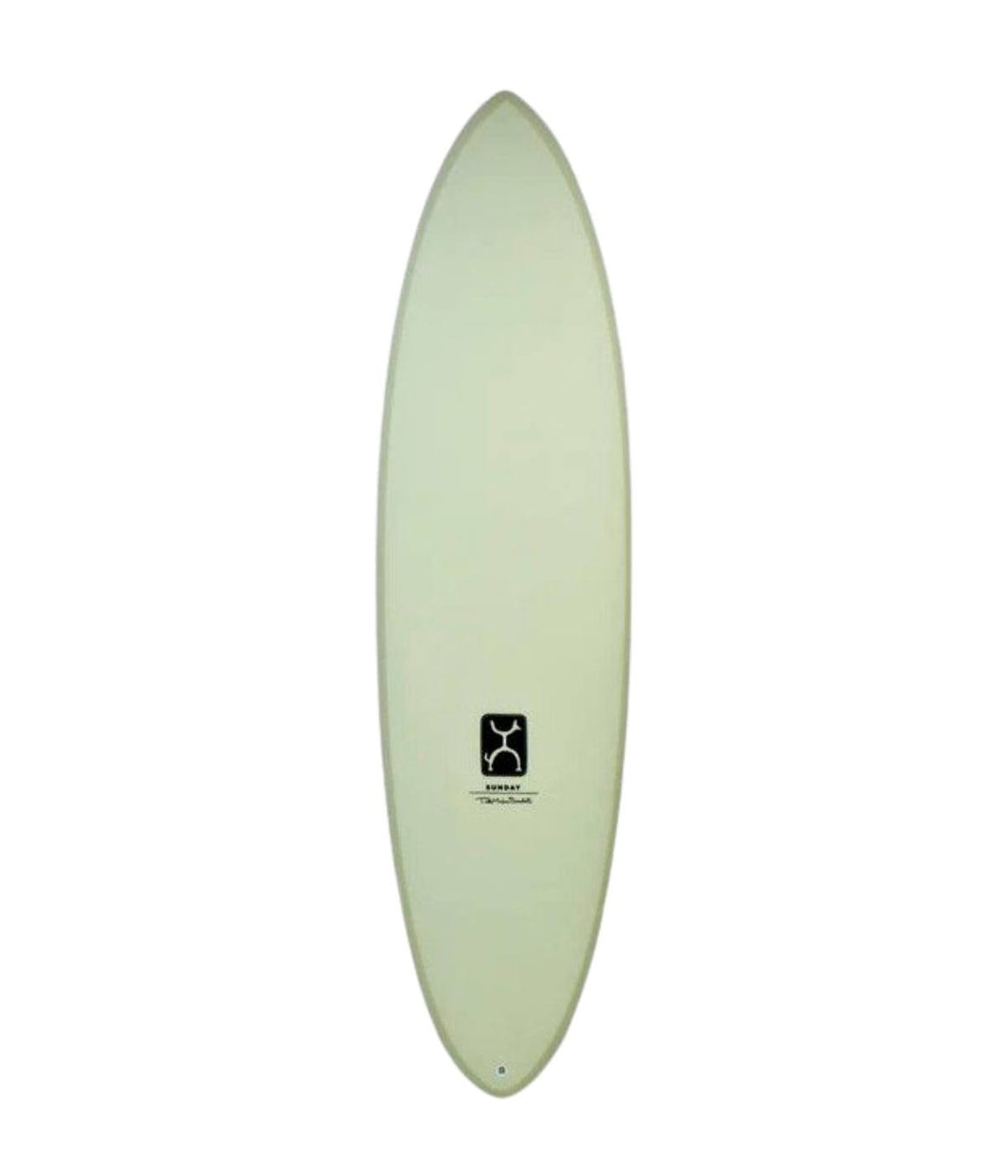 Tabla de Surf Firewire Sunday Twin Volan Green In Thunderbolt Red Futures