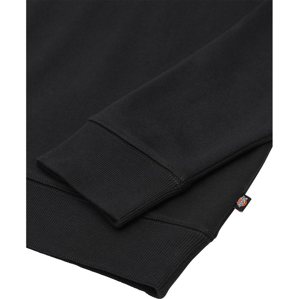 Etiqueta lateral de la Sudadera sin capucha para hombre Dickies Oakport en negro