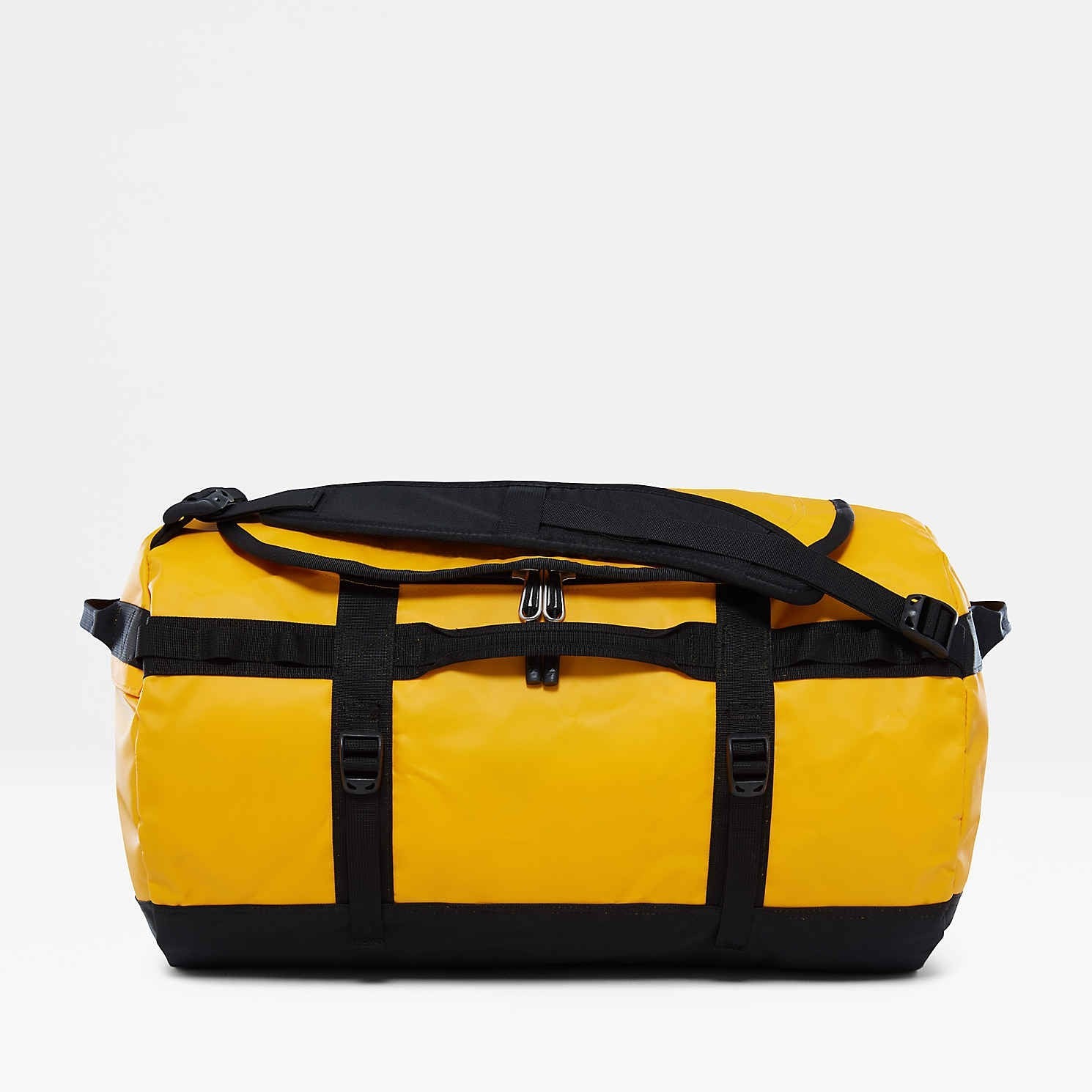 The North Face Base Camp Duffel S Summit Gold/Negro