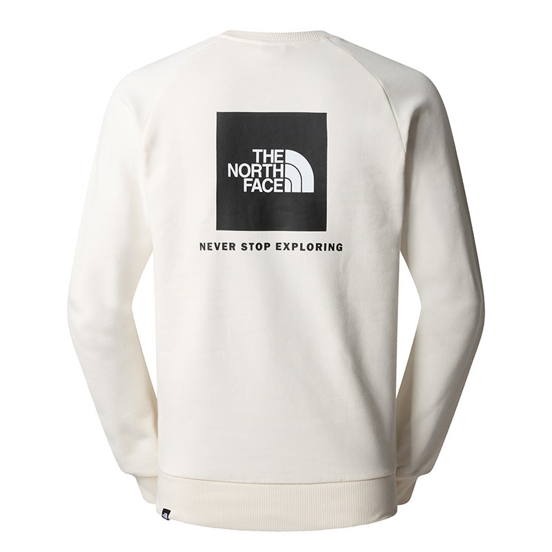 Sudadera The North Face Raglan Redbox Crew Gardenia/Off White