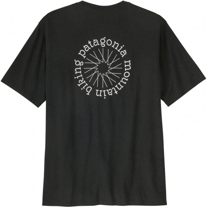 Camiseta Patagonia Spoke Stencil Responsibili-Tee Ink Black