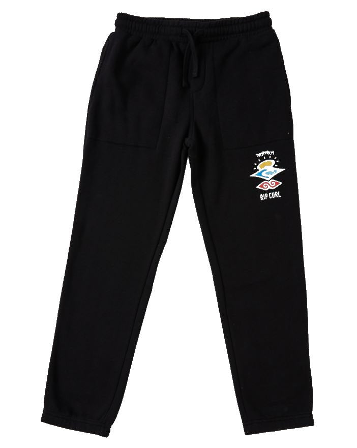 RIP CURL ICONS OF SURF TRACKPANT BLACK