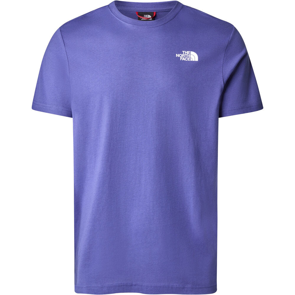 Camiseta de manga corta The North Face SS Red Box Tee Cave Blue para Hombre