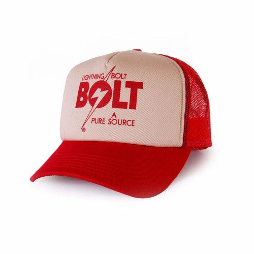 Gorra Trucker Lightning Bolt A Pure Source Red