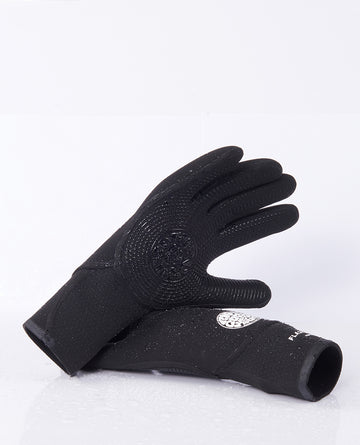 Guantes Rip Curl Flashbomb 3/2 mm 5 Dedos primer plano