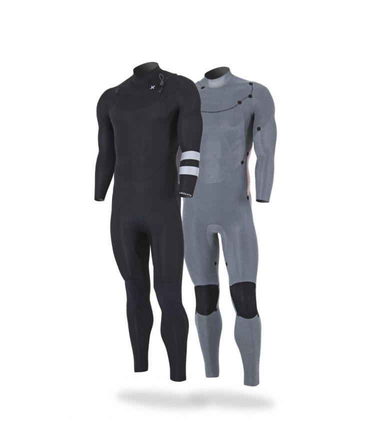 Traje de neopreno 4/3 Hurley modelo Advant 403 Fullsuit negro