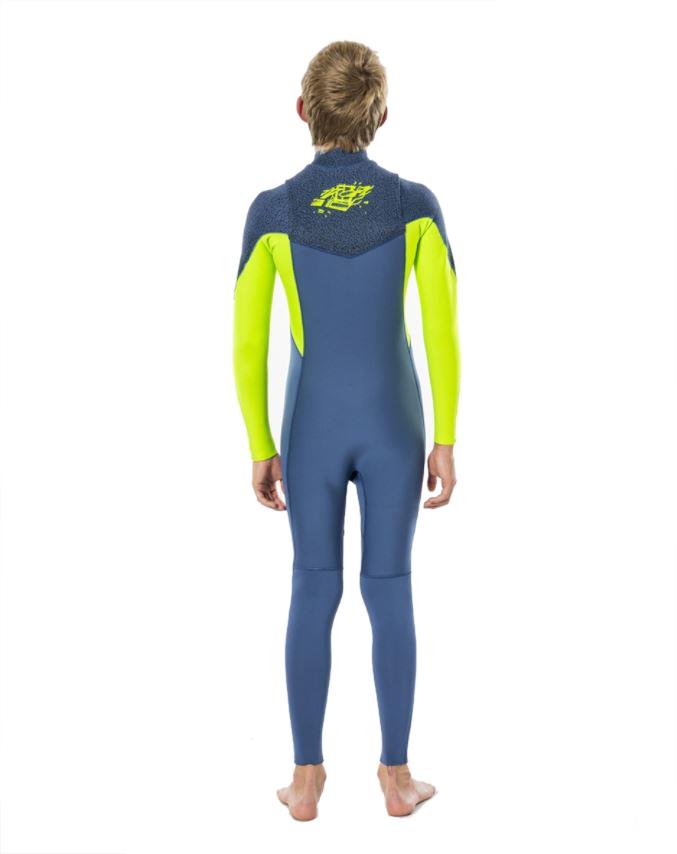 Rip Curl Junior Dawn Patrol 4/3 Chest Zip Blue 2022