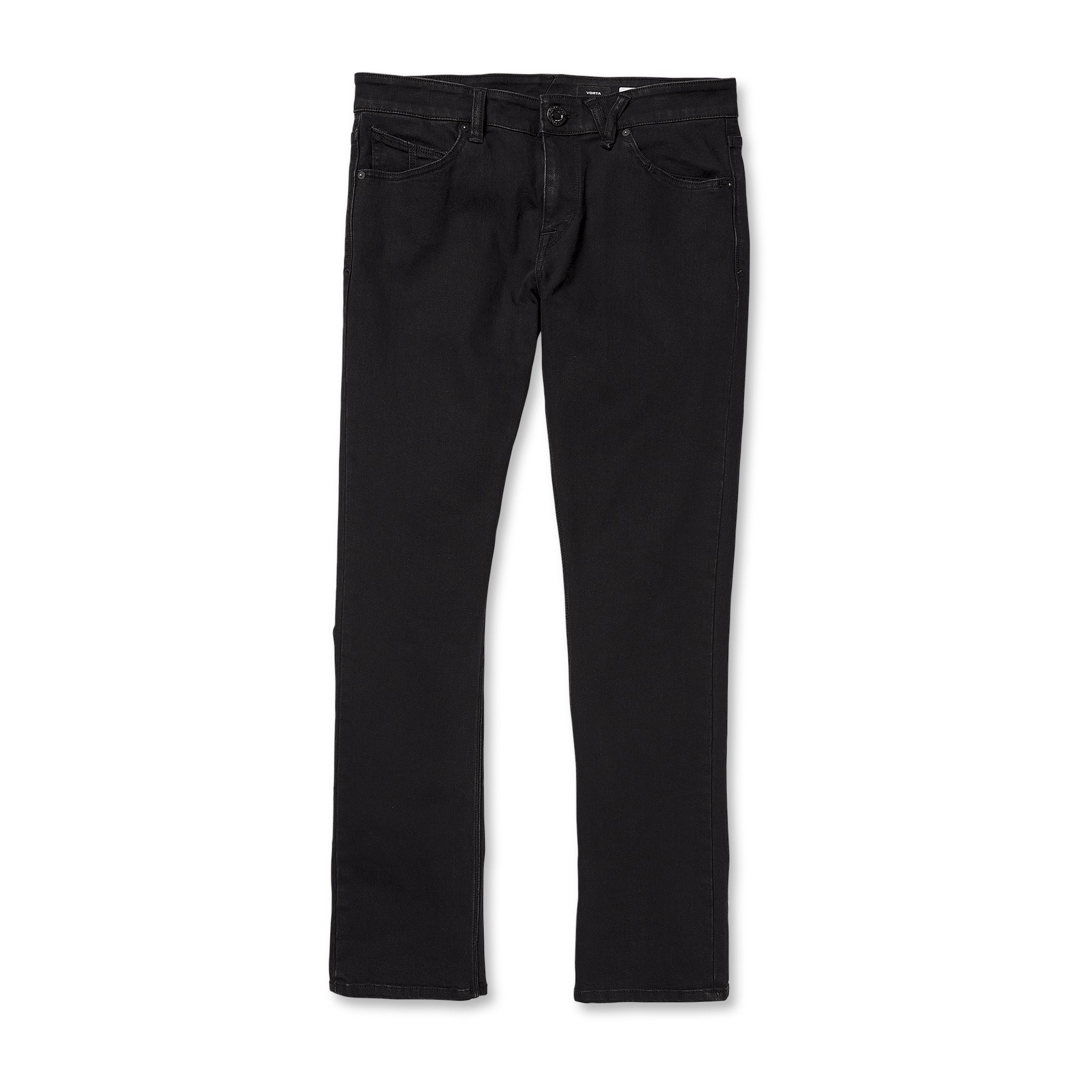 Pantalón Vaquero Negro Volcom Vorta Denim Slim Fit Black Out