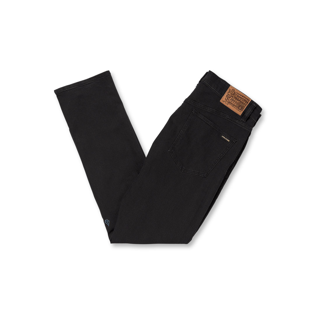 Pantalón Vaquero Negro Volcom Vorta Denim Slim Fit Black Out