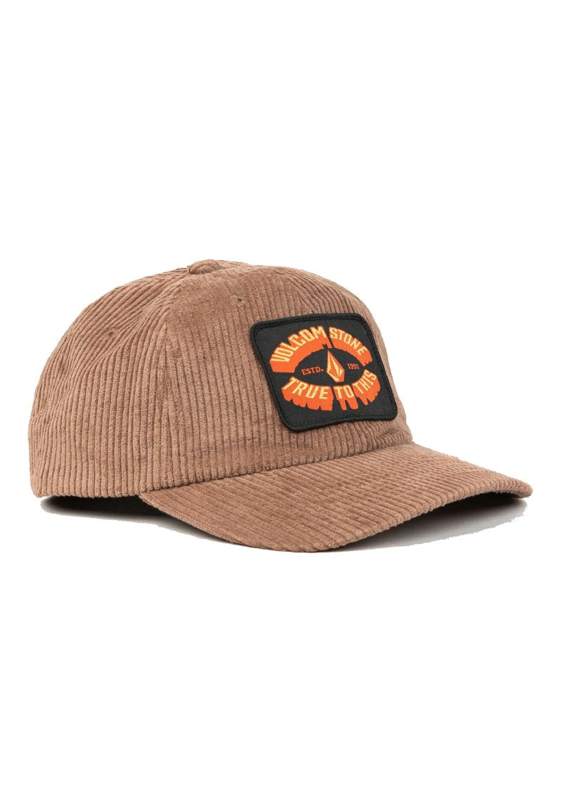 VOLCOM GORRA DE PANA MECHANIC ADJ HAT DUSTY BROWN