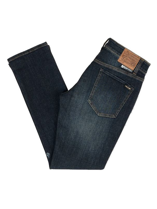 Pantalón Vaquero Azul Volcom Vorta Denim Slim Fit Vintage Blue