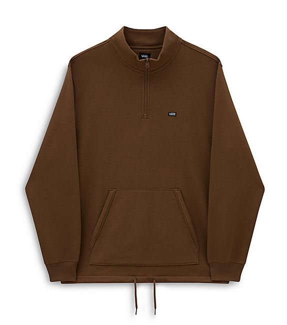 Sudadera Vans Versa Quarter Zip Sepia Hombre