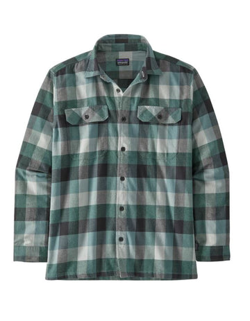 Patagonia Fjord Flannel Shirt Guides Noveau Green