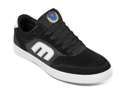 zapatillas de skate para hombre Etnies The Aurelien Black & White lateral