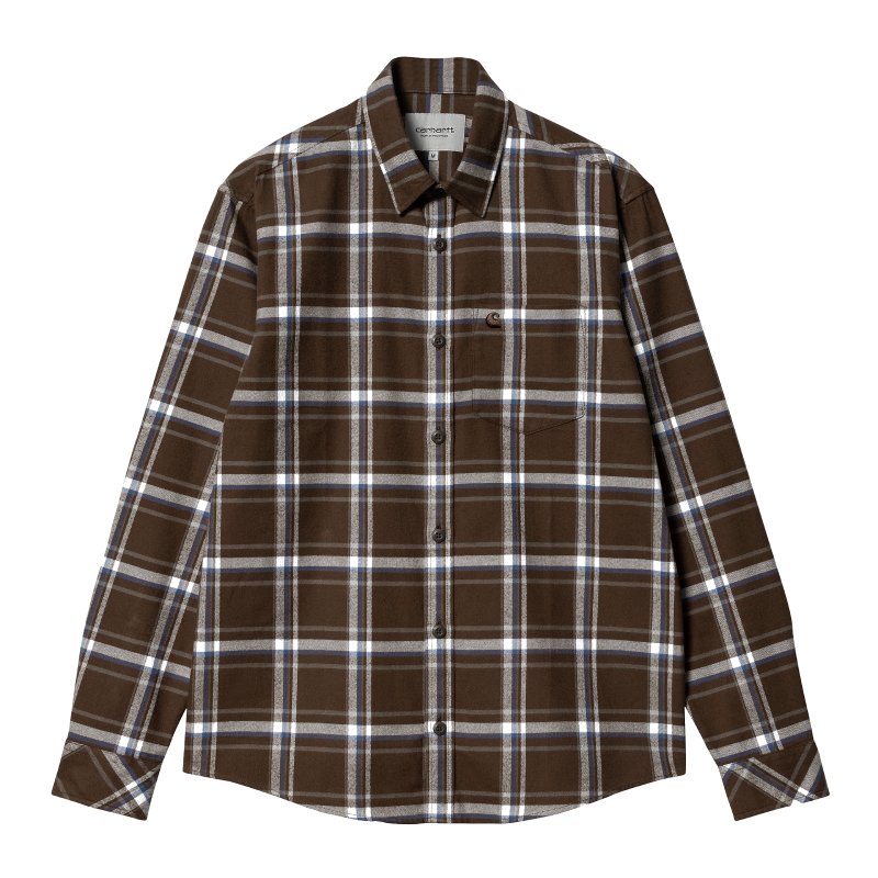 Camisa Carhartt WIP Barten Check Buckeye