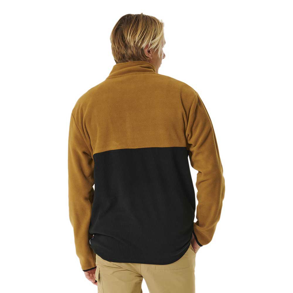 RIP CURL POLAR JOURNEY FLEECE CREW BLACK