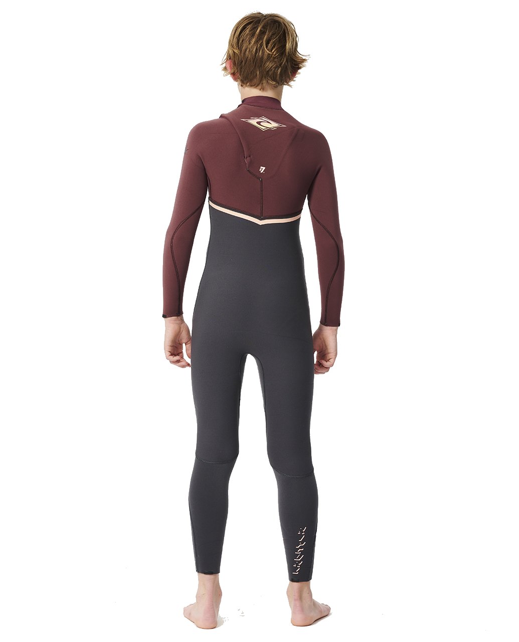 RIP CURL JUNIOR FLASHBOMB 4/3 E7 MAROON 2024