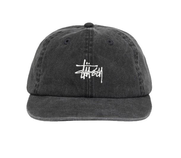 Gorra Stüssy Washed Stock Low Pro Cap Charcoal