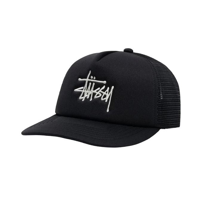 GORRA STUSSY BIG BASIC TRUCKER CAP BLACK 1311088