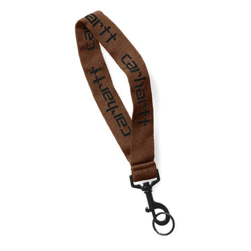 CARHARTT WIP LLAVERO SCRIPT KEYHOLDER DEEP HAMILTON BROWN