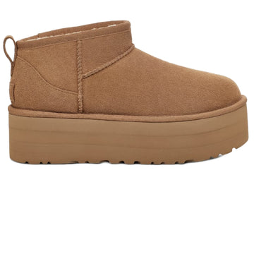 UGG CLASSIC ULTRA MINI PLATFORM CHESTNUT