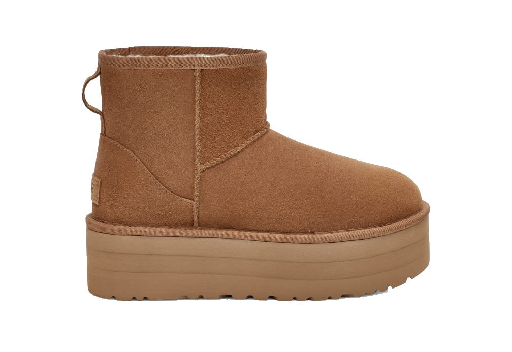 UGG CLASSIC MINI PLATFORM CHESTNUT