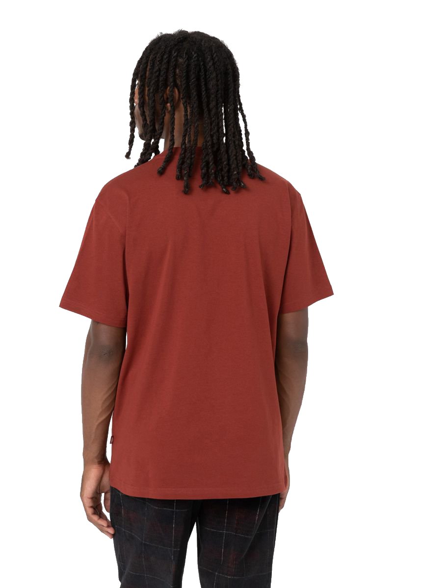 Camiseta de manga corta Dickies Luray Pocket Rojo ladrillo