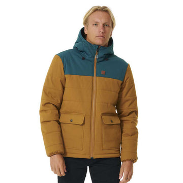 RIP CURL PARKA ANTI SERIES RIDGE JACKET GOLD