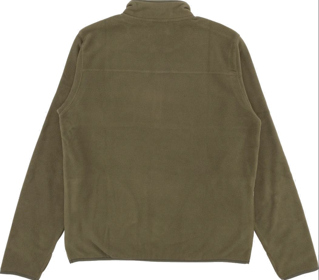 Sudadera Polar Fleece Ebbtide 1/2 Zip Olive de Salty Crew