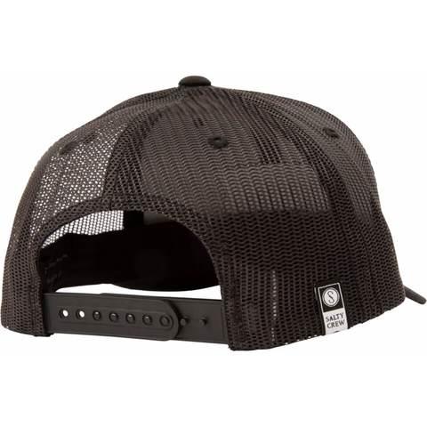 Salty Crew Pinnacle 2 Retro Trucker "Black"