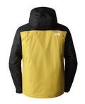 Chaqueta con capucha Millerton de The North Face en color Oro Mineral y Negro para hombre posterior