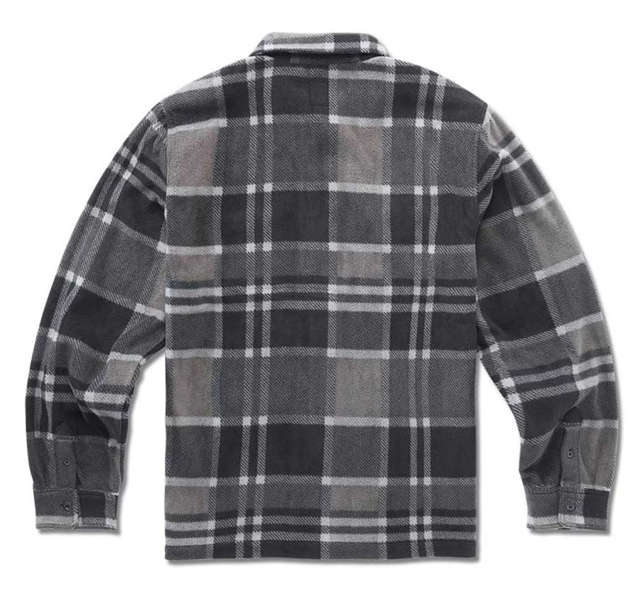 Camisa para hombre Etnies Woodsman Fleece Charcoal