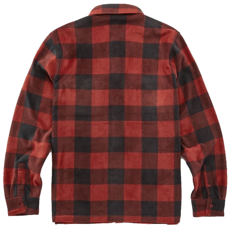 Camisa para hombre Etnies Woodsman Fleece Rust