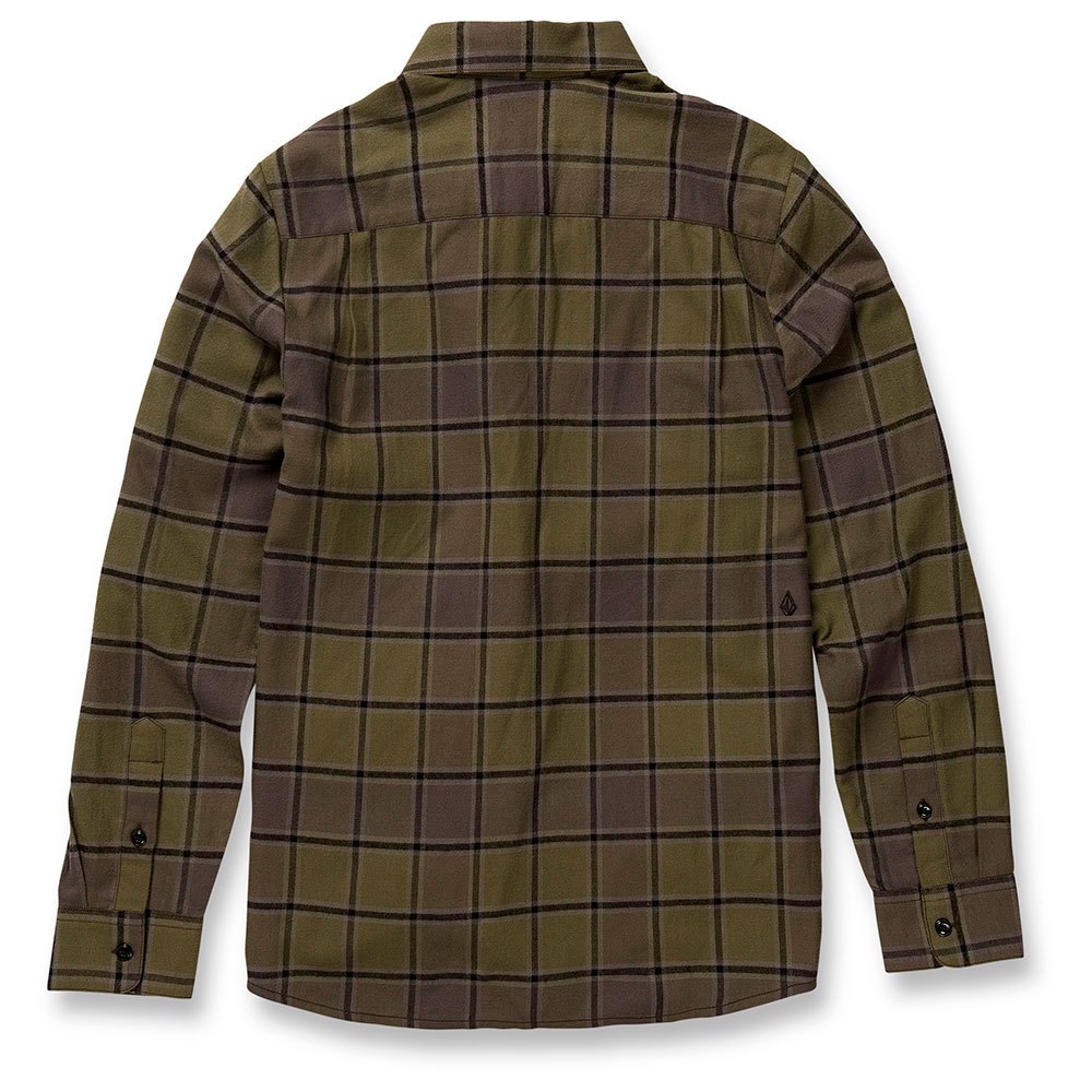 Camisa de Cuadros Volcom Caden Plaid Military