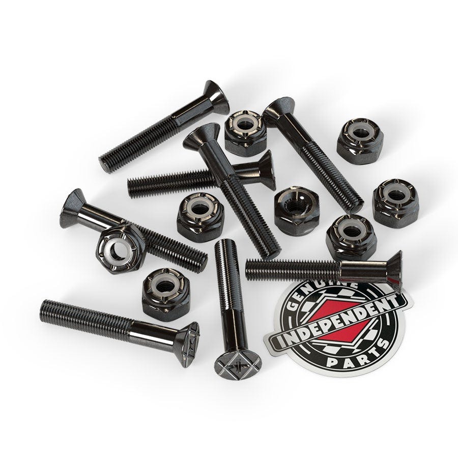 TORNILLOS SKATE INDEPENDENT 1´´ BLACK PHILLIPS CROSS BOLTS