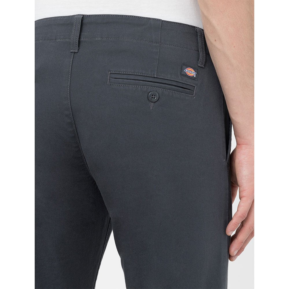 Bolsillos traseros del Pantalón Dickies Kerman Charcoal Grey