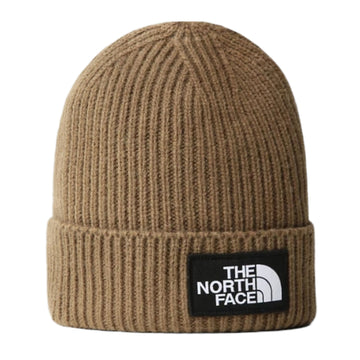 Gorro The North Face Logo Box Cuf Verde Oliva Militar