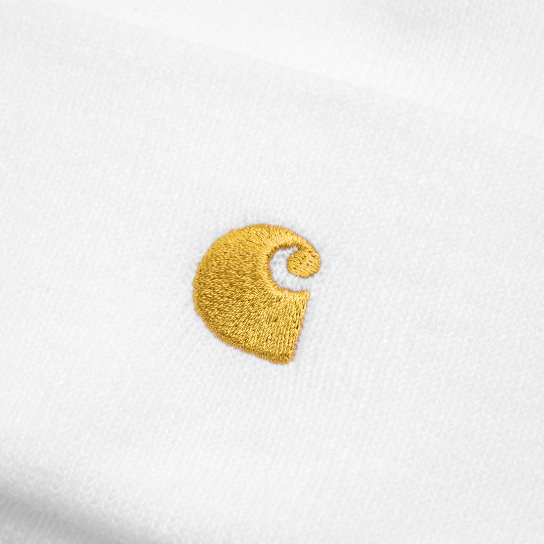 CARHARTT WIP CHASE BEANIE WHITE GOLD