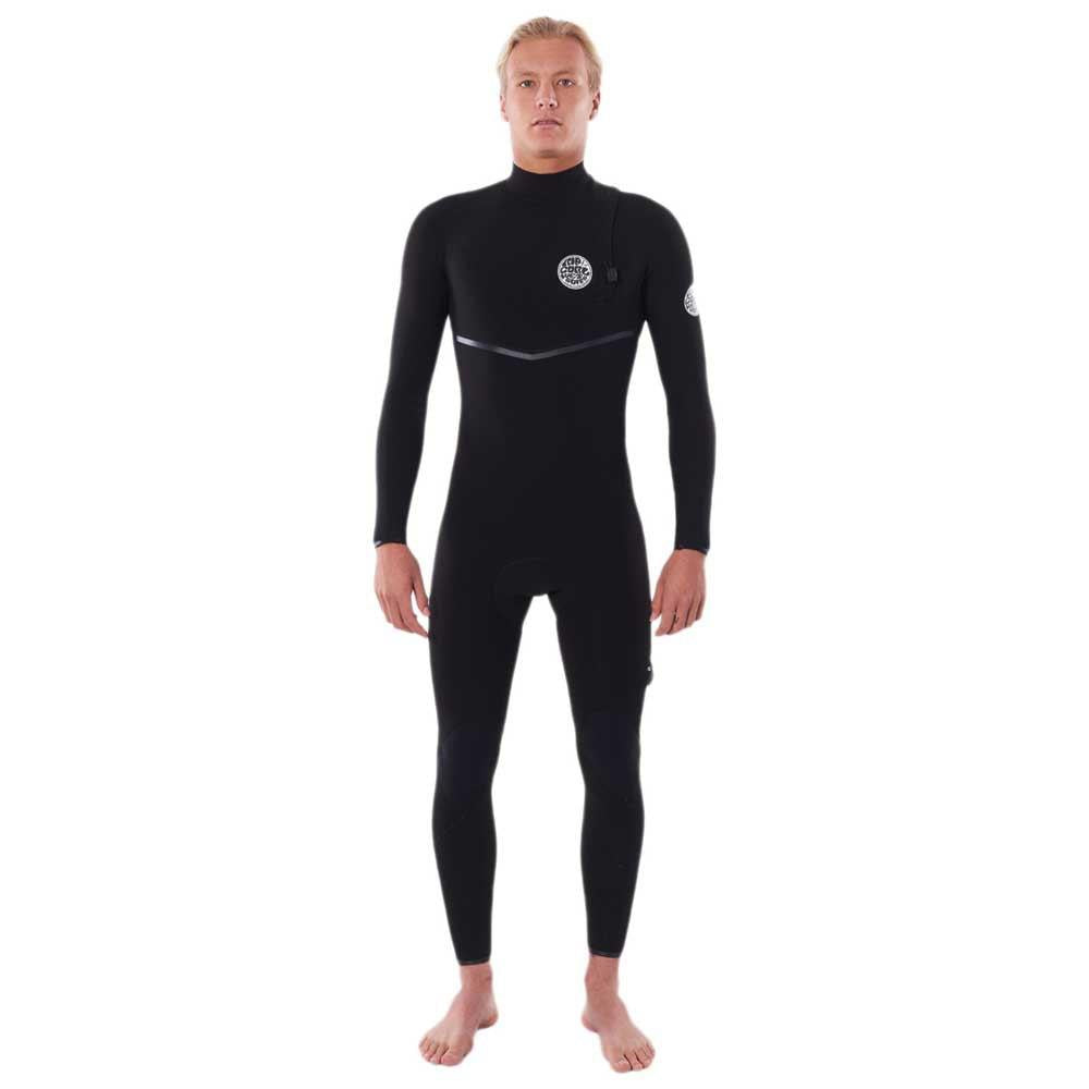 RIP CURL E BOMB 4/3 ZIP FREE E6 BLACK 2023