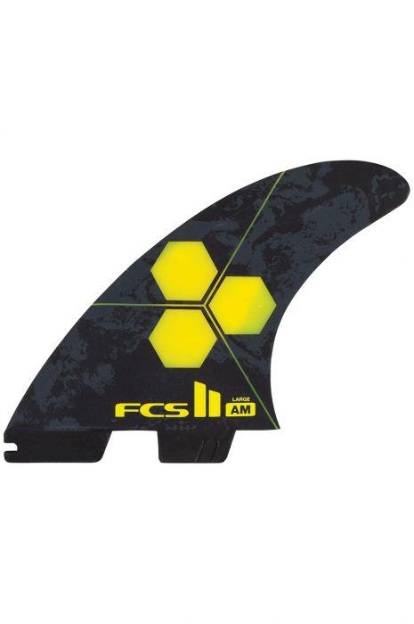 Quillas FCS II AM PC Tri-Set L Yellow