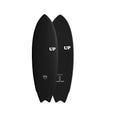 Tabla de surf Softboard UP Vampire Blood 5.2 negra